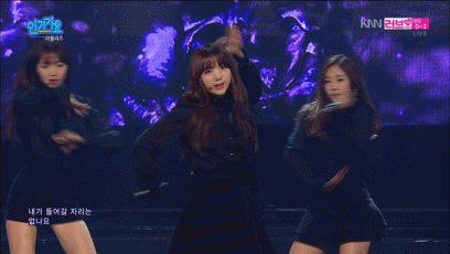 160508 인기가요 러블리즈 - Destiny.gif | 인스티즈