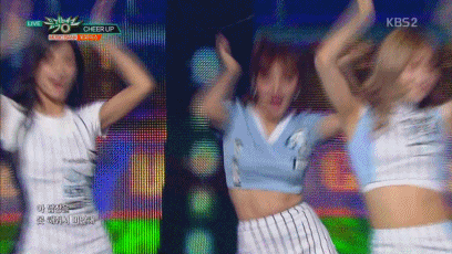 160513 뮤직뱅크 트와이스 - Cheer Up.gif | 인스티즈