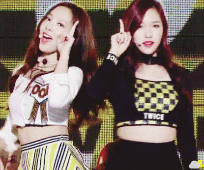 트와이스 미나연 케미.gif | 인스티즈