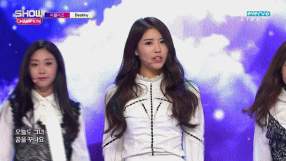 160511 쇼챔피언 러블리즈 - Destiny.gif | 인스티즈