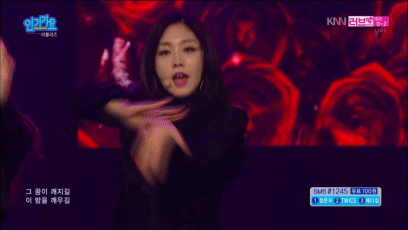 160508 인기가요 러블리즈 - Destiny.gif | 인스티즈