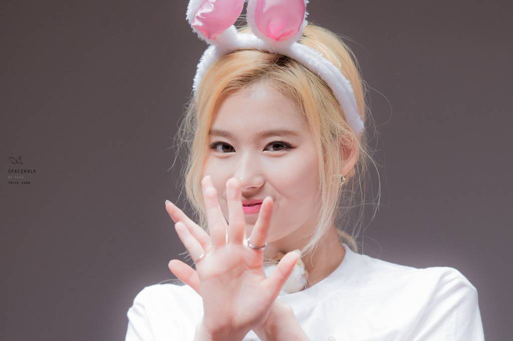 토끼 머리띠 트와이스 사나 | 인스티즈