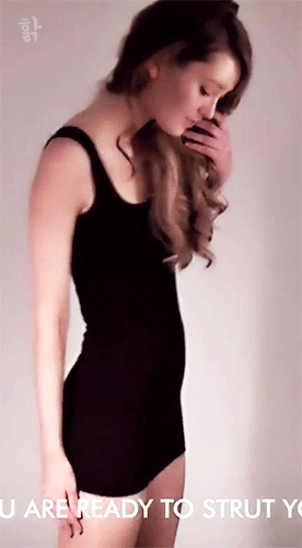 팬티스타킹 입는 방법 . gif | 인스티즈