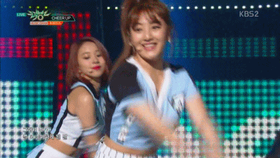 160513 뮤직뱅크 트와이스 - Cheer Up.gif | 인스티즈