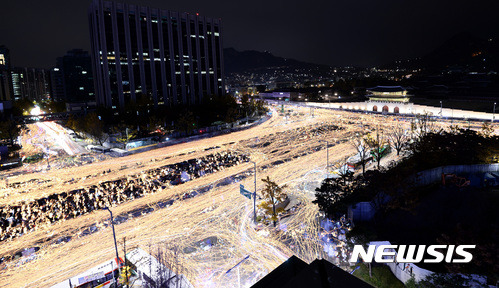 2016년 11월 12일 100만 박근혜 하야집회.jpg | 인스티즈