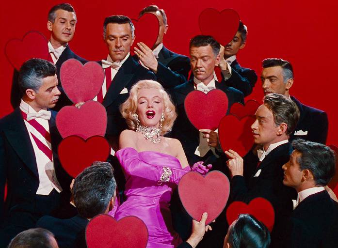 몽상가들에게 영화 추천 신사는 금발을 좋아한다 1953 | 인스티즈