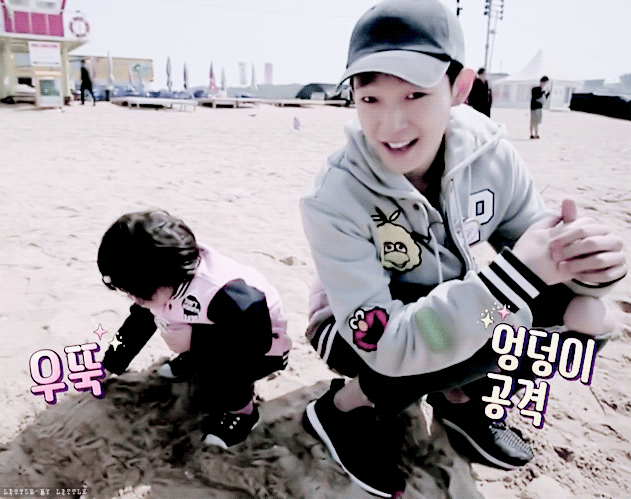 [반달친구] 튼튼길을 잘 걷고있는 전재이.jpgif | 인스티즈