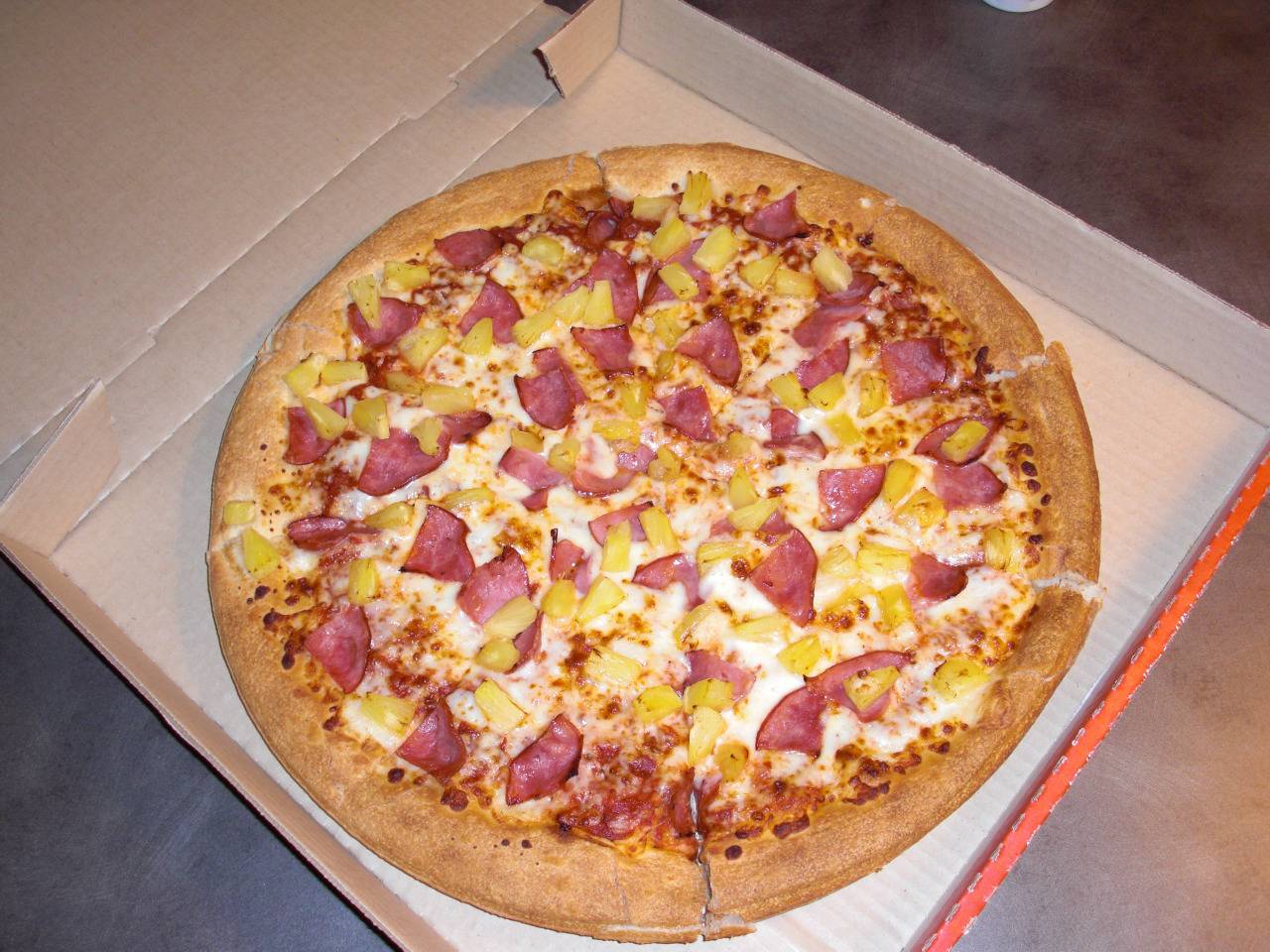 달콤함과 짭짤함의 조화 하와이안 피자 | 인스티즈