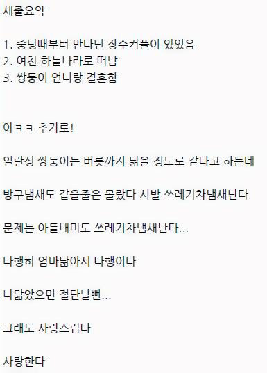 어느 남자가 술먹고 쓴 하늘 나라간 전여친 이야기.jpg | 인스티즈