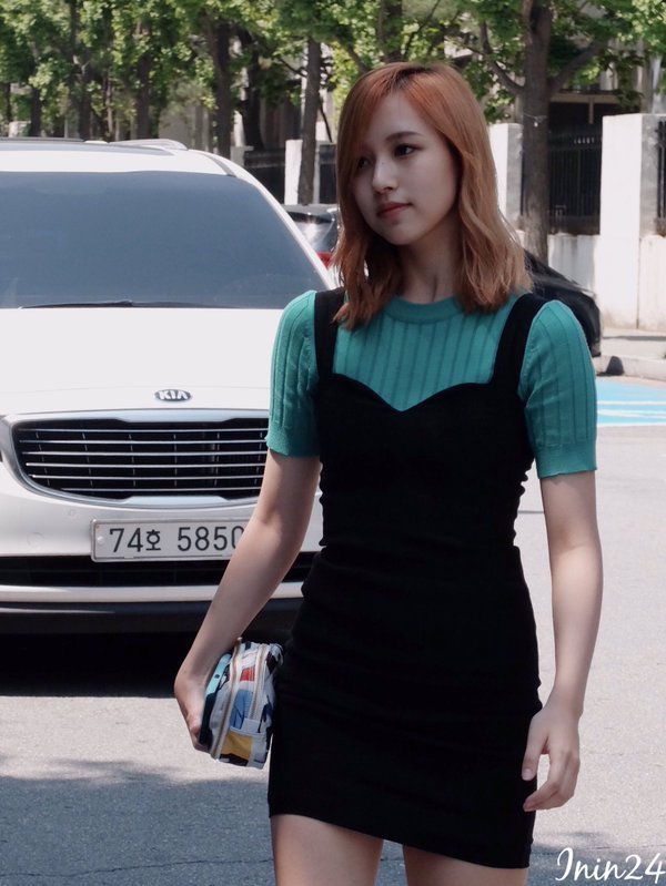 160520 뮤직뱅크 출근길 트와이스 미나 | 인스티즈