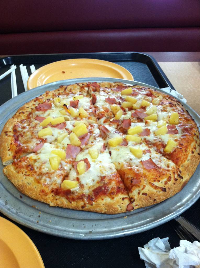 달콤함과 짭짤함의 조화 하와이안 피자 | 인스티즈