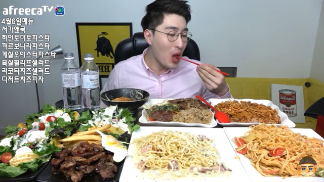 초딩 입맛이라는 먹방 bj의 메뉴 선정.jpg | 인스티즈