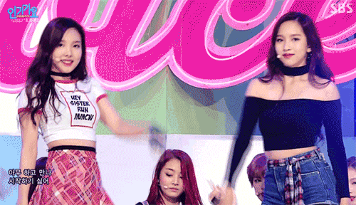 트와이스 미나연 케미.gif | 인스티즈