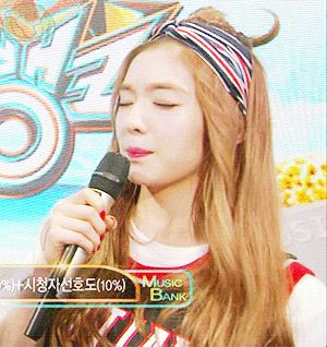 머리띠 한 아이린.gif | 인스티즈