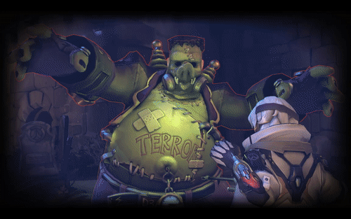 [오버워치] 아나의 사랑의 매.gif | 인스티즈