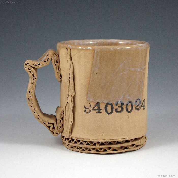 종이박스 느낌 나는 머그컵 | 인스티즈