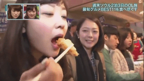 일본 아나운서 먹방 | 인스티즈