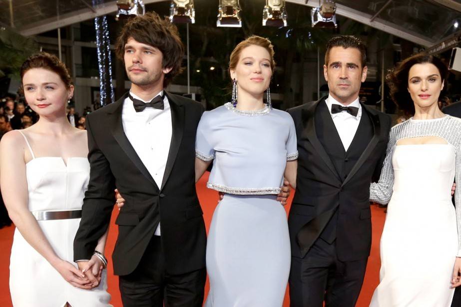  칸 영화제 레드 카펫 위에서 길잃은 벤 휘쇼 챙겨주는 레아 세이두 | 인스티즈