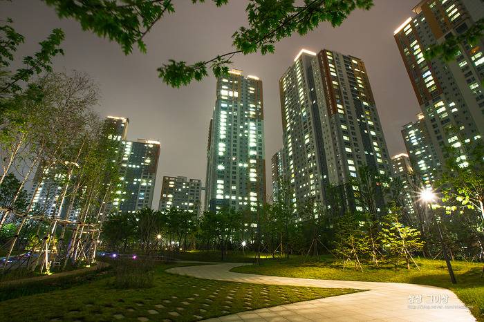 우리나라의 예쁜 아파트야경 모음 | 인스티즈