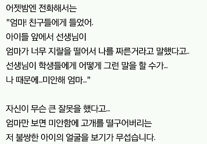 딸 얼굴 보기가 무섭습니다. (한 특목고의 실체를 밝히는 엄마의 글) | 인스티즈