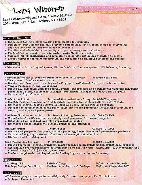 21가지 창의적인 해외 이력서들 | 인스티즈