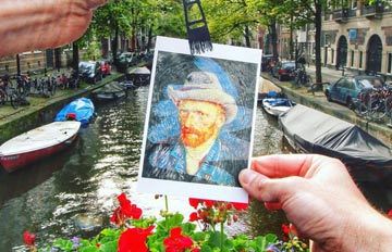 상상력이 돋보이는 작가의 세계여행 인증샷 | 인스티즈