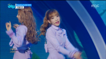 160507 쇼 음악중심 러블리즈 - Destiny.gif | 인스티즈