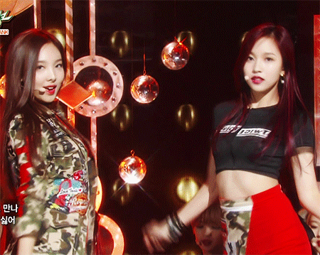 트와이스 미나연 케미.gif | 인스티즈
