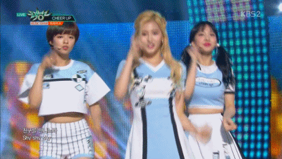 160513 뮤직뱅크 트와이스 - Cheer Up.gif | 인스티즈