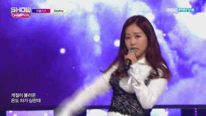 160511 쇼챔피언 러블리즈 - Destiny.gif | 인스티즈