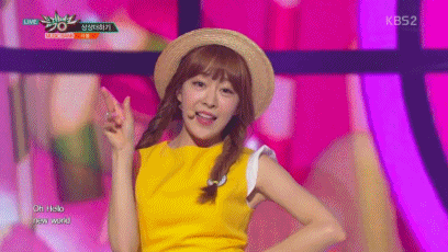 160520 뮤직뱅크 라붐 - 상상더하기.gif | 인스티즈