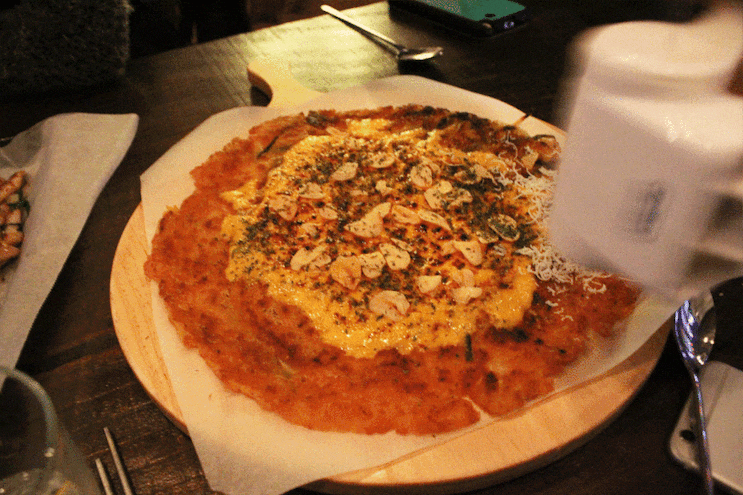 비오는날 눈오는날! 치즈김치전 gifjpg | 인스티즈