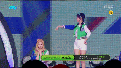 160507 쇼 음악중심 트와이스 - Cheer Up.gif | 인스티즈