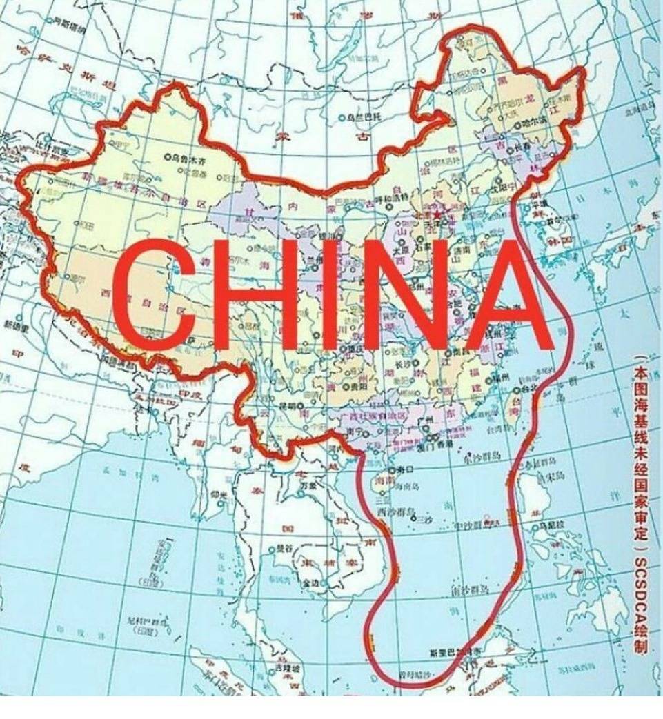 중국인들이 주장하는 중국 영토.jpg | 인스티즈