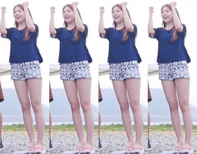 유라를 위협하는 민아다리.jpgif | 인스티즈