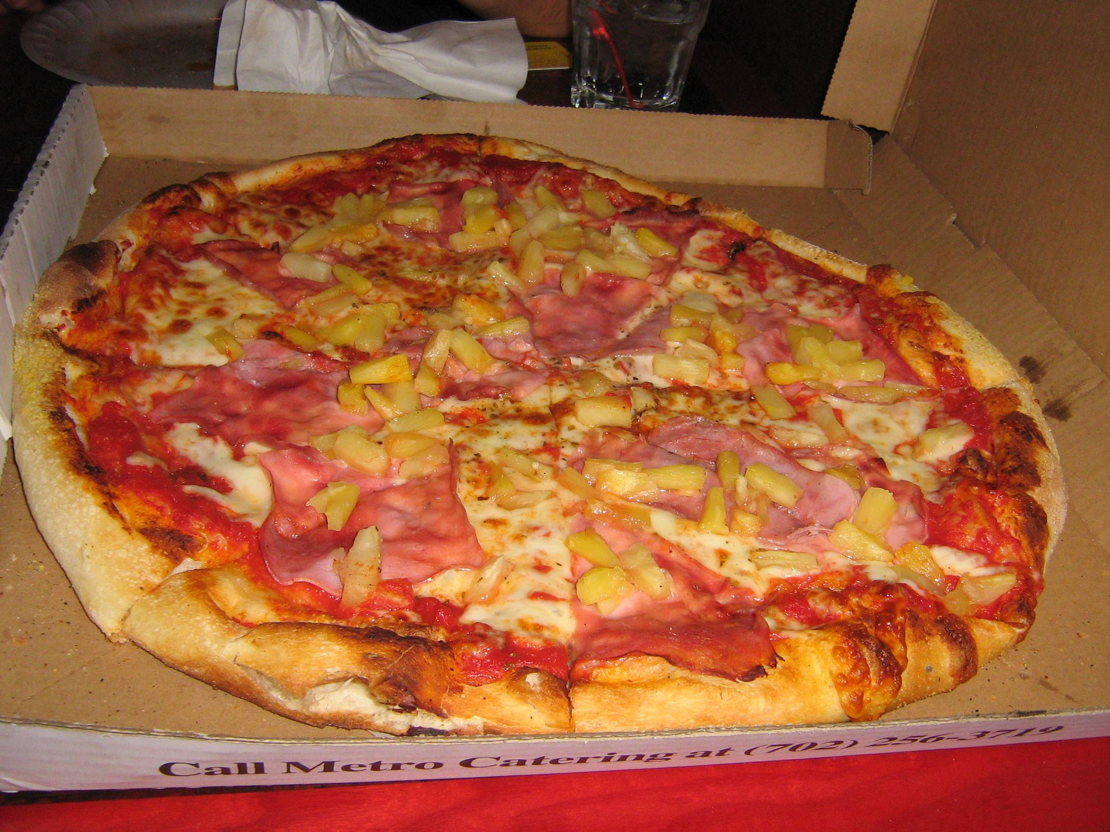 달콤함과 짭짤함의 조화 하와이안 피자 | 인스티즈