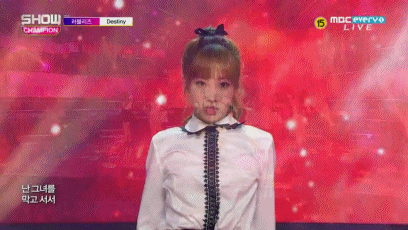 160511 쇼챔피언 러블리즈 - Destiny.gif | 인스티즈