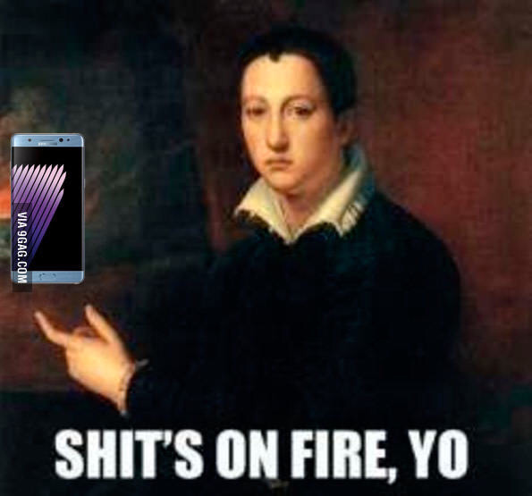 해외 곳곳에서 갤노트7 조롱 패러디.JPG | 인스티즈