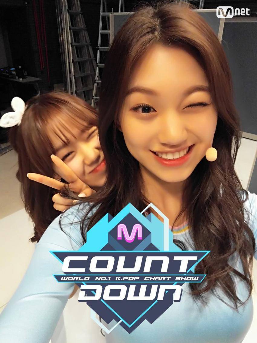 아이오아이 엠카 트위터 셀카.jpg | 인스티즈