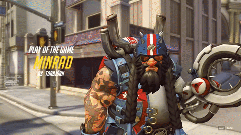 [오버워치] 토르비욘 뉴메타.gif | 인스티즈