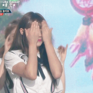 160805 뮤직뱅크 오마이걸 - 내 얘길 들어봐(A-ing).gif | 인스티즈