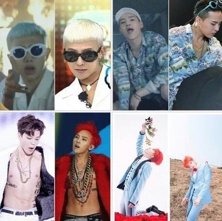 방탄소년단의 빅뱅 스타일링 따라하기 비교 | 인스티즈