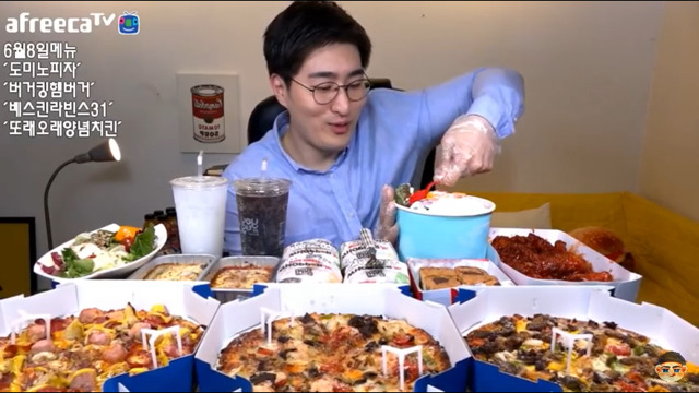 초딩 입맛이라는 먹방 bj의 메뉴 선정.jpg | 인스티즈