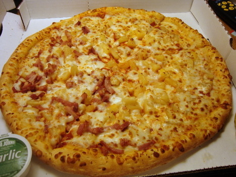 달콤함과 짭짤함의 조화 하와이안 피자 | 인스티즈