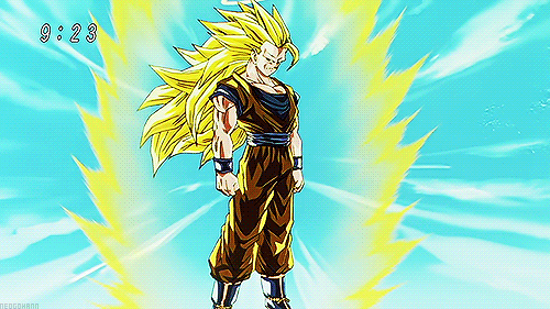 역대 초사이어인 변신 . gif | 인스티즈