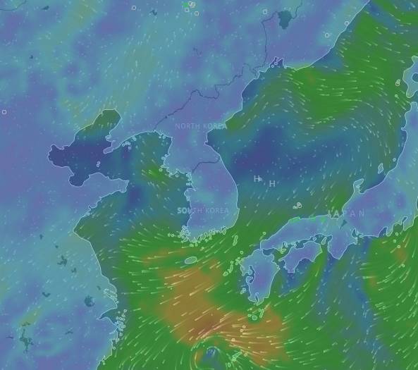 [락태풍연구소] 주말까지 미세먼지 상황...(Feat. 대마법사) | 인스티즈