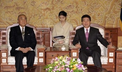 일본 자민당 우익의 정신적지주 20선 중의원 나카소네 야스히로 | 인스티즈