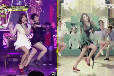 170209 골든탬버린-분홍신을 부르는 최유정.gif (데이터주의) | 인스티즈