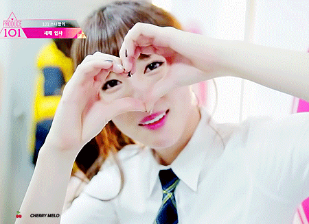 1년전 프로듀스 101 시절 핸틀러 이해인.jpgif | 인스티즈