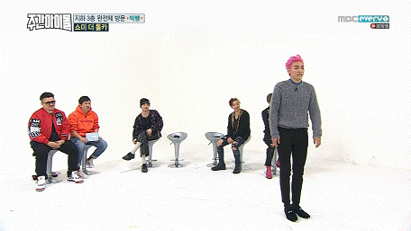 주간아이돌) 입대전 마지막으로 미친거 같은 탑.GIF | 인스티즈